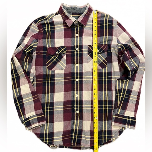 ⭐️ J. Crew Factory Heavyweight Flannel Shirt | Size XL | Plaid | Multicolor - Picture 3 of 7